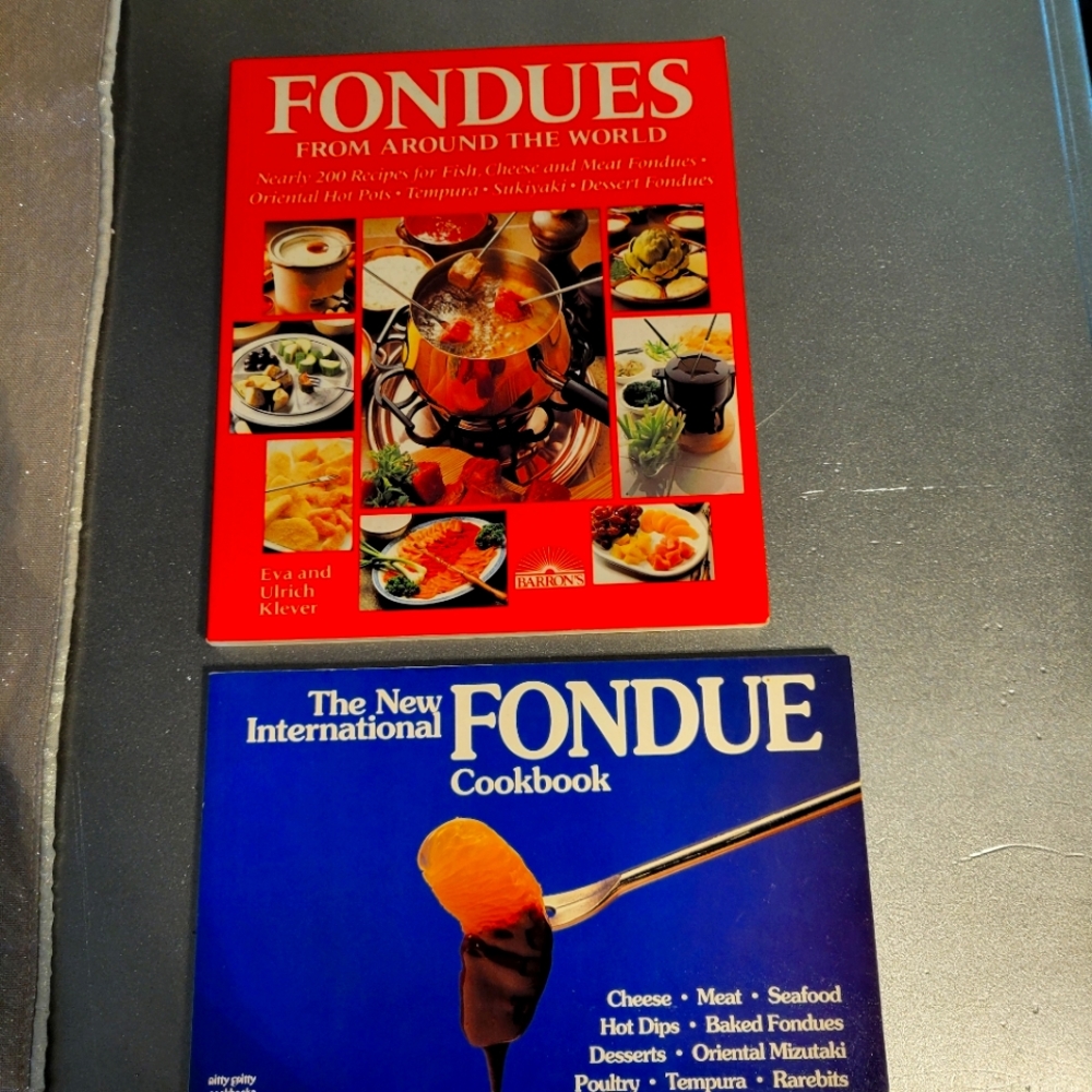 BRAND NEW Set Of Fondue Books